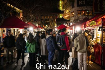 The number of stallholders and visitors at Chinatown’s Friday Night Markets has bounced back this year but not to pre-Covid levels.
