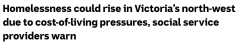 生活成本不断上涨，维州社会服务机构忧心无家可归者增加（组图）