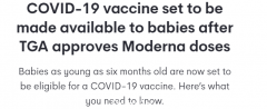 幼童疫苗在澳获批，6个月-5岁人群可接种！建议打2针，间隔至少28天（组图）