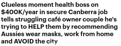 澳首席医疗官建议“居家工作”，遭墨尔本CBD雇主狠批，忧心生意被扼杀（组图）