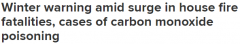 澳洲火灾死亡及CO中毒人数激增！家中取暖设备需注意，专家发出警告（组图）
