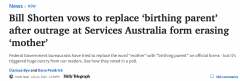 澳洲连“母亲” 都不能用了？澳洲女子大怒！政府部长紧急介入修改