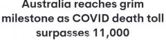 澳洲新冠死亡人数超过1.1万！三分之一养老院爆发疫情，仅一周内病亡114人（图）