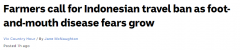 “迫在眉睫”！澳洲上百农民举行集会抗议，要求政府对印尼实施3个月旅行禁令（组图）