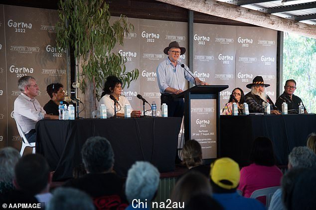 He revealed he would be pushing for a referendum to establish a voice for Aboriginal and Torres Strait Islander people in the constitution