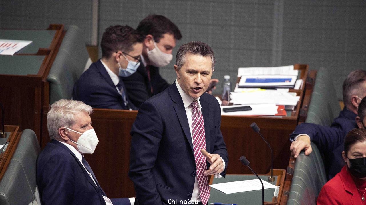 Education Minister Jason Clare said he wasn’t going to get a lecture on the respectful treatment of women from the Liberal Party. Picture: NCA NewsWire / Gary Ramage