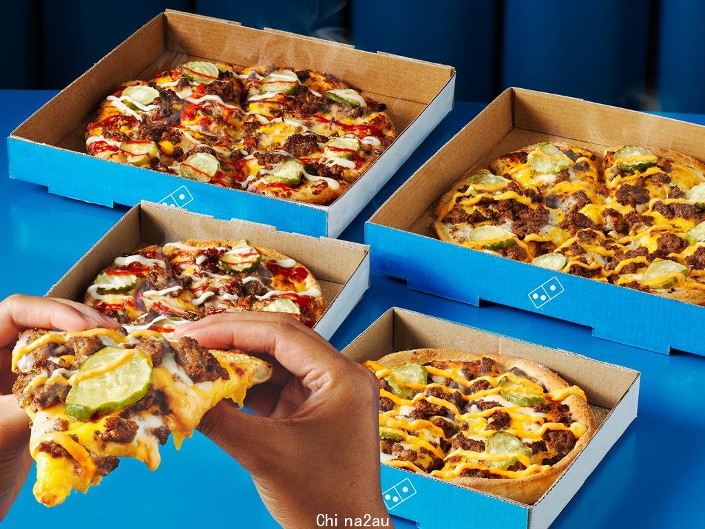 Domino's releases Burger Joint Range. Picture: Supplied/Domino's