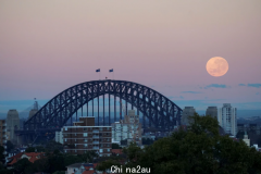 超级鲟鱼月：澳洲今年最后一次超级月亮（图）