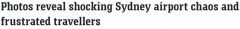悉尼机场混乱持续，寒冷清晨旅客被迫排起长队！急招5000人填补空缺（组图）