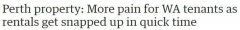 租房难！珀斯陷房产租赁危机，空置率仅为1.1%，租金却上涨7%