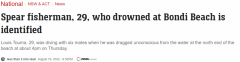 悲剧！悉尼热门海滩有人溺水，年仅29岁不幸身亡（组图）