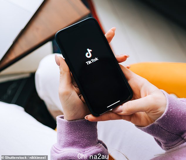 TikTok runs code that enables it to track users' screen taps when they visit other sites through its app, new research reveals. The video sharing platform can observe the entry of text input, like credit card details and passwords, during 'in-app browsing' (stock image)