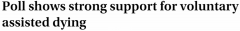 最新调查78%的人支持安乐死合法化，ACT或将制定自愿协助死亡法？（图）