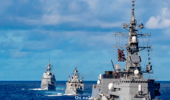 澳海军中将称中国舰艇行为怪异，跟踪监视吓不住澳海军（图）