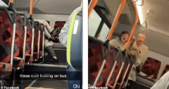 澳洲男女公车上演活春宫，乘客吓阻竟遭回呛“他有自闭症”（视频/图）