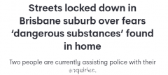 澳警方搜查民宅，疑似发现“爆炸物”，多条街道一度被封（图）