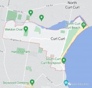 Curl Curl 悉尼CBD东北 18 公里处，北海滩council管辖，house中价位379万