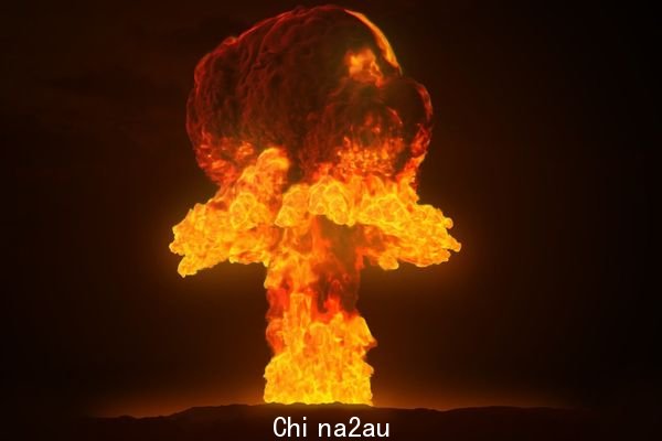 ▲▼核爆、核弹、原子弹、蕈状云。（示意图／取自免费图库pixabay）