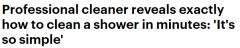 清洁浴室太繁琐？澳洲专业清洁工支招，几分钟就洁亮如新！（视频/组图）