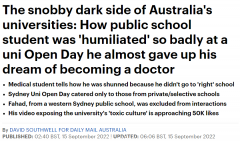 瞧不起人？澳洲普通公校学生立志考医，却被高校“区别对待”！结局很巴适…（组图）
