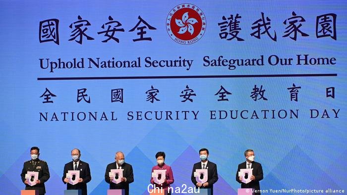 香港特区政府和中国政府都认为，香港国安法制定后，维护了社会稳定（资料照）