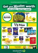 Woolworths 10月5日-10月11日，半价：多款冷冻鱼柳、鸡排、火腿片、酸奶、麦片（组图）