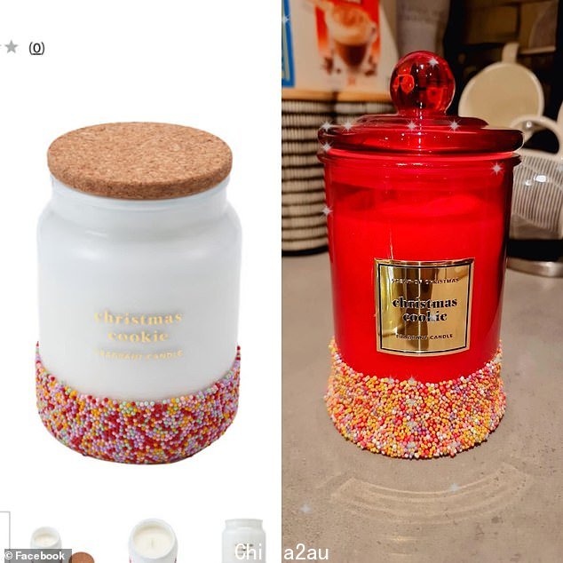 圣诞主题蜡烛的粉丝没多久就称赞她的巧妙工作