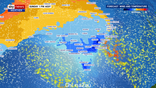 南澳大利亚、维多利亚和塔斯马尼亚本周末不会出现强降雨。