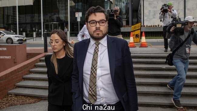 Bruce Lehrmann 被指控性侵前自由党职员布列塔尼·希金斯。图片:NCA NewsWire / Gary Ramage