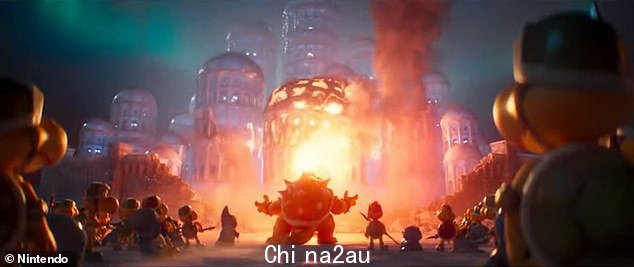 哦不! Bowser 然后拆除了冰冷的王国” class=