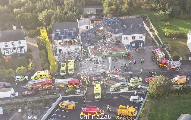 爱尔兰西北部多尼戈尔郡的一个加油站发生煤气爆炸后宣布发生重大事件