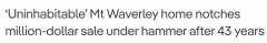 澳洲破旧平房超指导价$19万成交！卖家为移民家庭，43年前仅花不到$4万买入（组图）