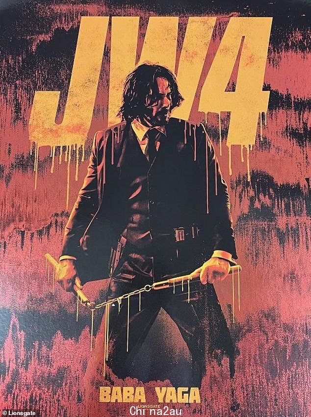 John Wick 特许经营权:最近,Reeves 包装为约翰威克拍摄:第 4 章;第四部将于 2023 年 3 月 24 日在影院首映