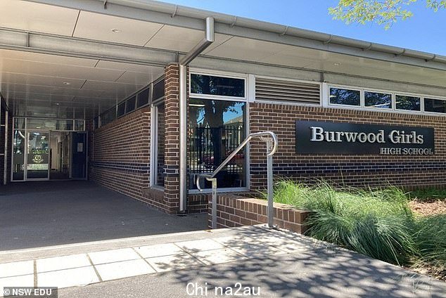 高女士感谢 Burwood Girls High School(上图)的工作人员在新冠疫情期间帮助她在中国继续学习