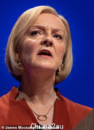 Liz Truss 在上周的保守党会议上