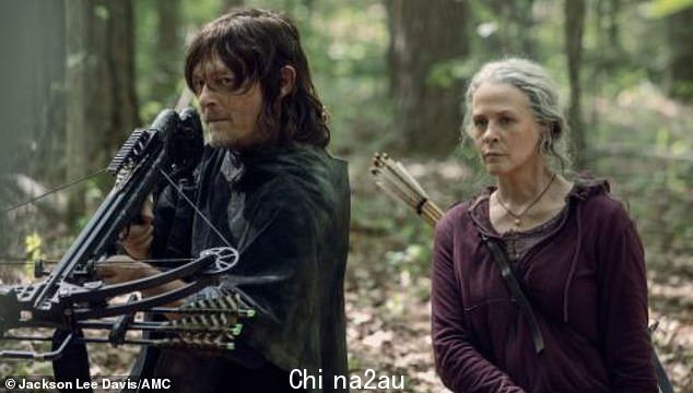 最后一男一女站立:与 Reedus 一起,梅丽莎·麦克布莱德 (Carol Peletier) 是唯一一位在《行尸走肉》所有 11 季中幸存下来的演员