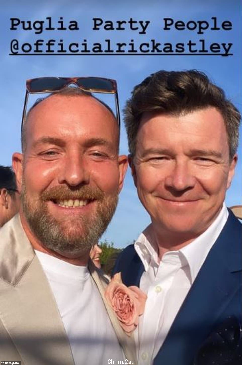 永远在一起:流行传奇人物 Rick Astley 也不太可能出现在仪式上