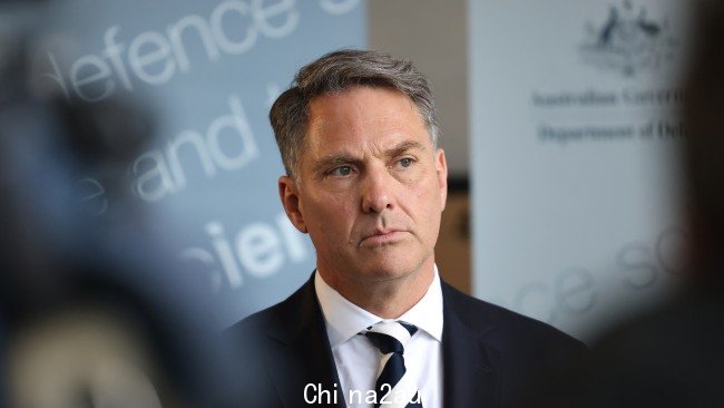 国防部长 Richard Marles 说阿尔巴尼亚政府继承了“一团糟”。图片:NCA NewsWire / David Mariuz