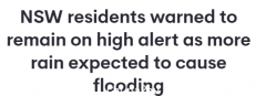 新州即将迎来另一波降雨，多地民众准备随时疏散！房屋被洪水冲塌（组图）