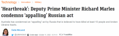 基辅遭导弹袭击，多人死伤！澳副总理谴责俄罗斯攻击平民（组图）