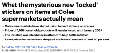 华人妈妈们注意！Coles神秘新标签曝光，认识它分分钟都能省钱