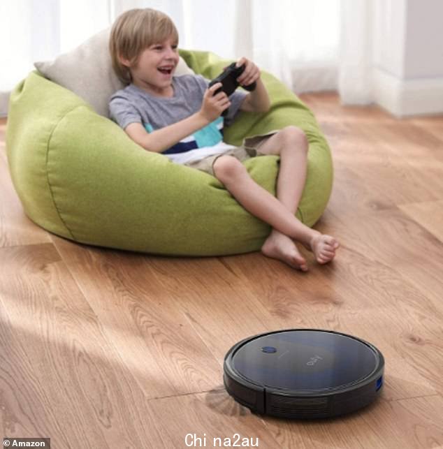 eufy RoboVac 真空吸尘器长达 100 分钟,提供强大的吸力,音量不超过工作微波炉的音量