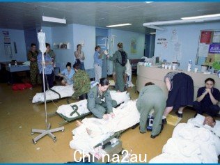 医生和护士无法确定一些受害者是男性还是女性,因为他们受伤的性质被描述为“可怕的”。图片:提供