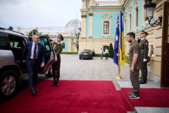 澳总理和乌总统通话，泽伦斯基提出澳洲帮助军事培训的要求