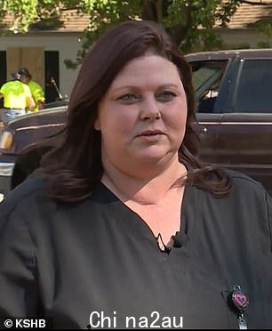 Lisa Johnson 说那个女人求她不要拨打 911