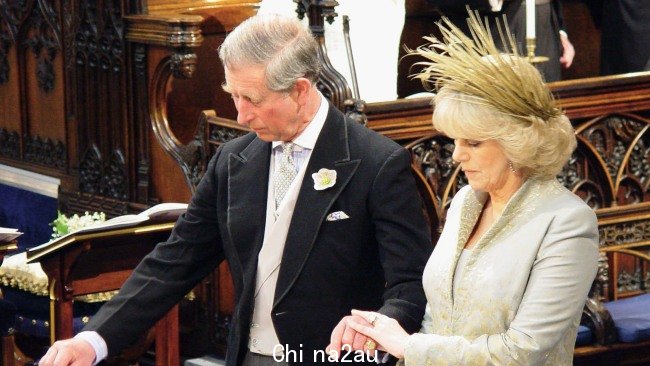 国王将在仪式上加冕白金汉宫周三上午宣布，由威斯敏斯特教堂的坎特伯雷大主教和他的妻子卡米拉共同主持。图片：Getty Images。