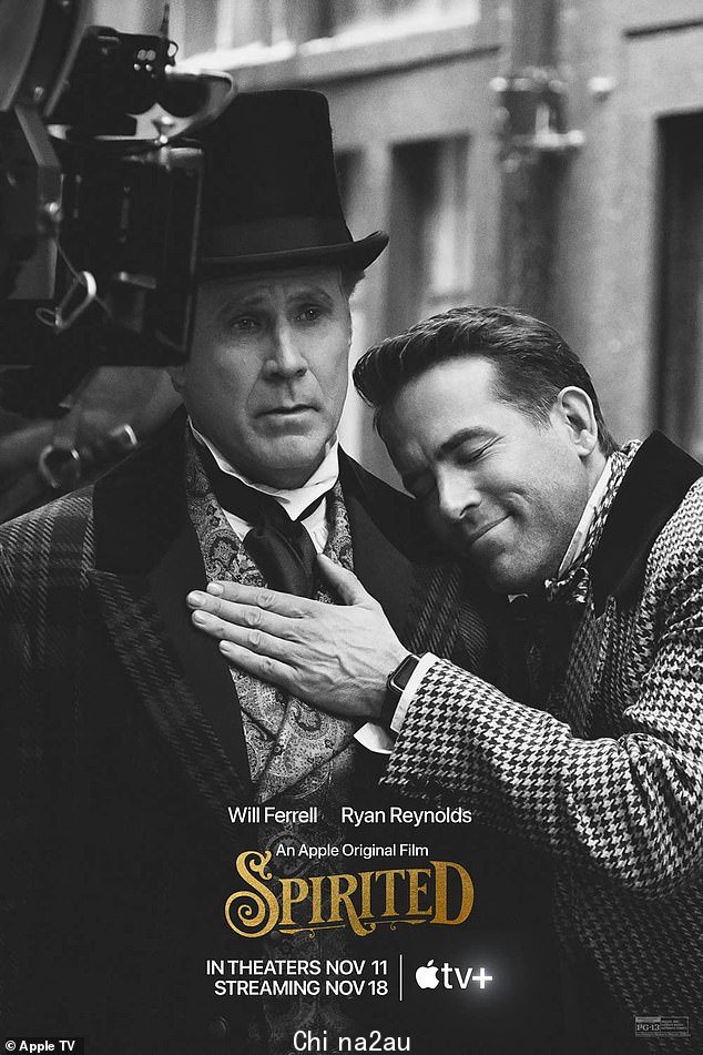 Talented twosome: Spirited - 拥有超过 100 名后备舞者 - 将于 11 月 11 日在美国有限的影院上映,然后在 Apple TV+ 明星上播放ting 11 月 18 日