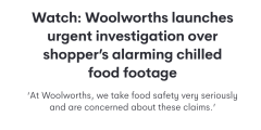 信任崩塌！Woolworths后厨被澳洲妈妈无意曝光，情况竟然是这样的