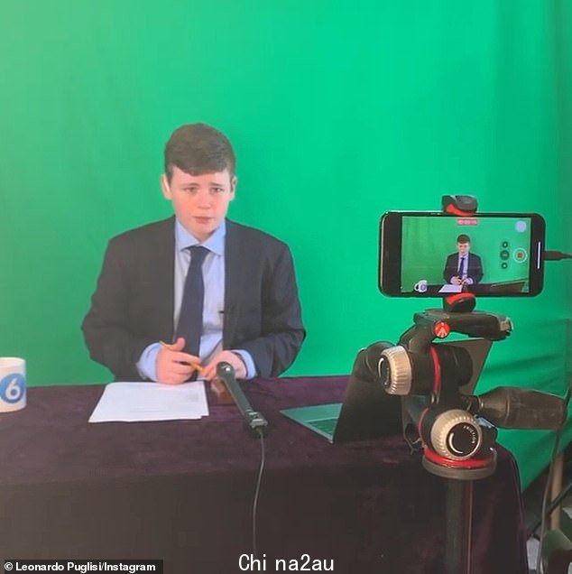 Schoolboy 记者 Leonardo Puglisi (如图) 并不羞于在网上表达他的观点