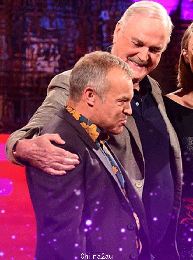 前朋友:两人合照,而约翰之前出现在 Graham Norton 节目中